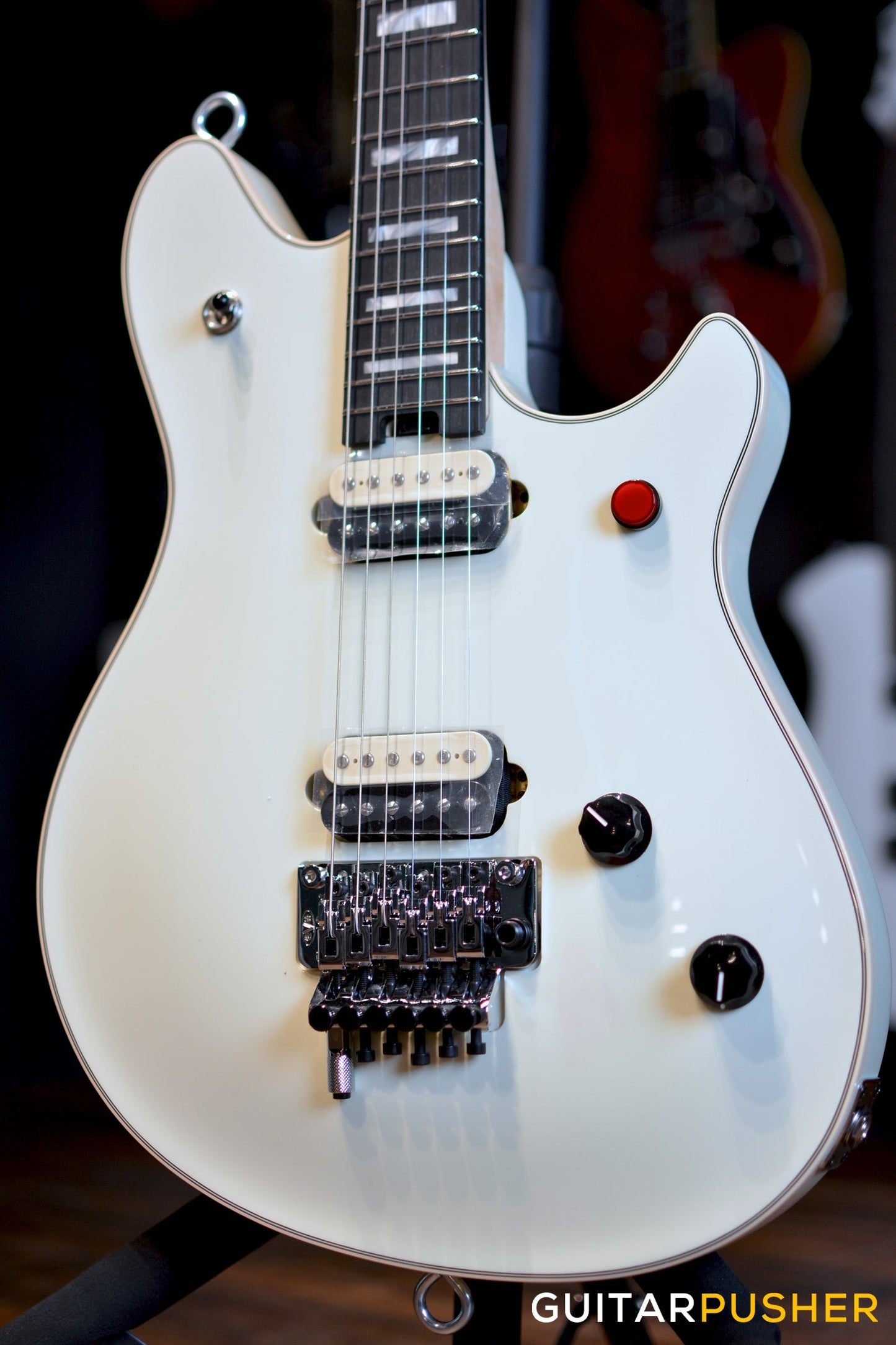 EVH Wolfgang USA Edward Van Halen Signature, Ebony Fretboard Electric Guitar - Ivory