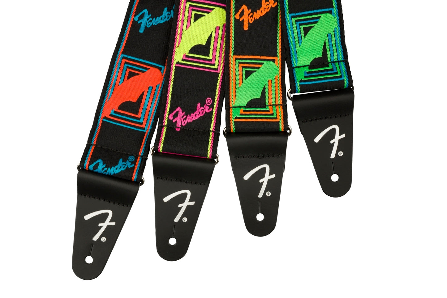 Fender Neon Monogrammed Guitar Strap