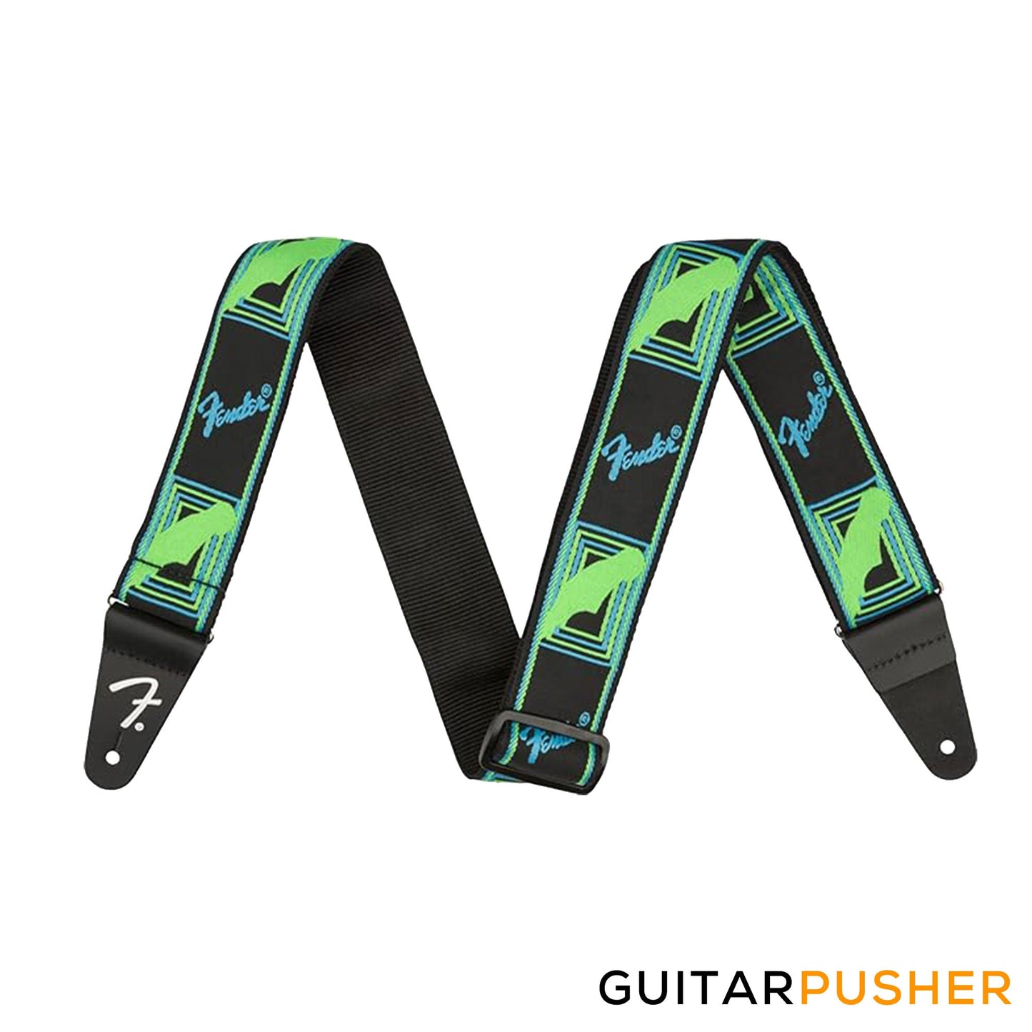 Fender Neon Monogrammed Guitar Strap