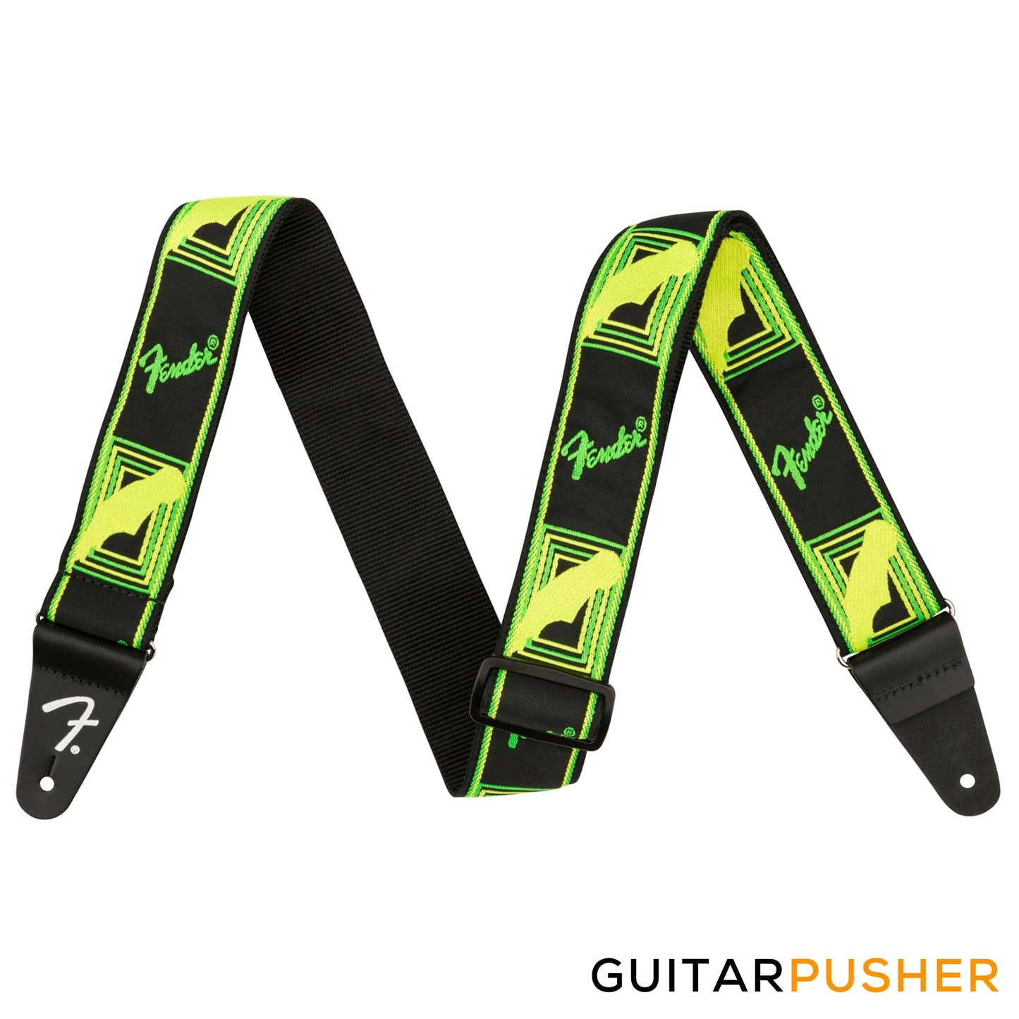 Fender Neon Monogrammed Guitar Strap