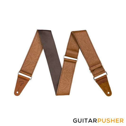 Fender Tooled 2" Leather Guitar Strap