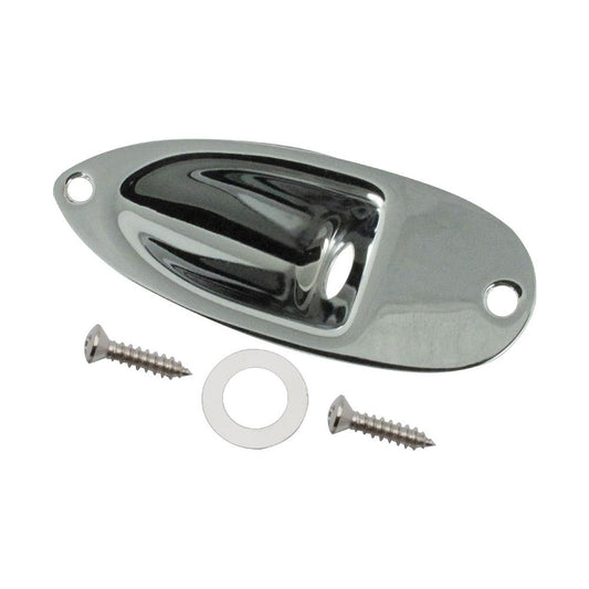 Fender Recessed Jack Plate for Strat 099-1940-100 - GuitarPusher