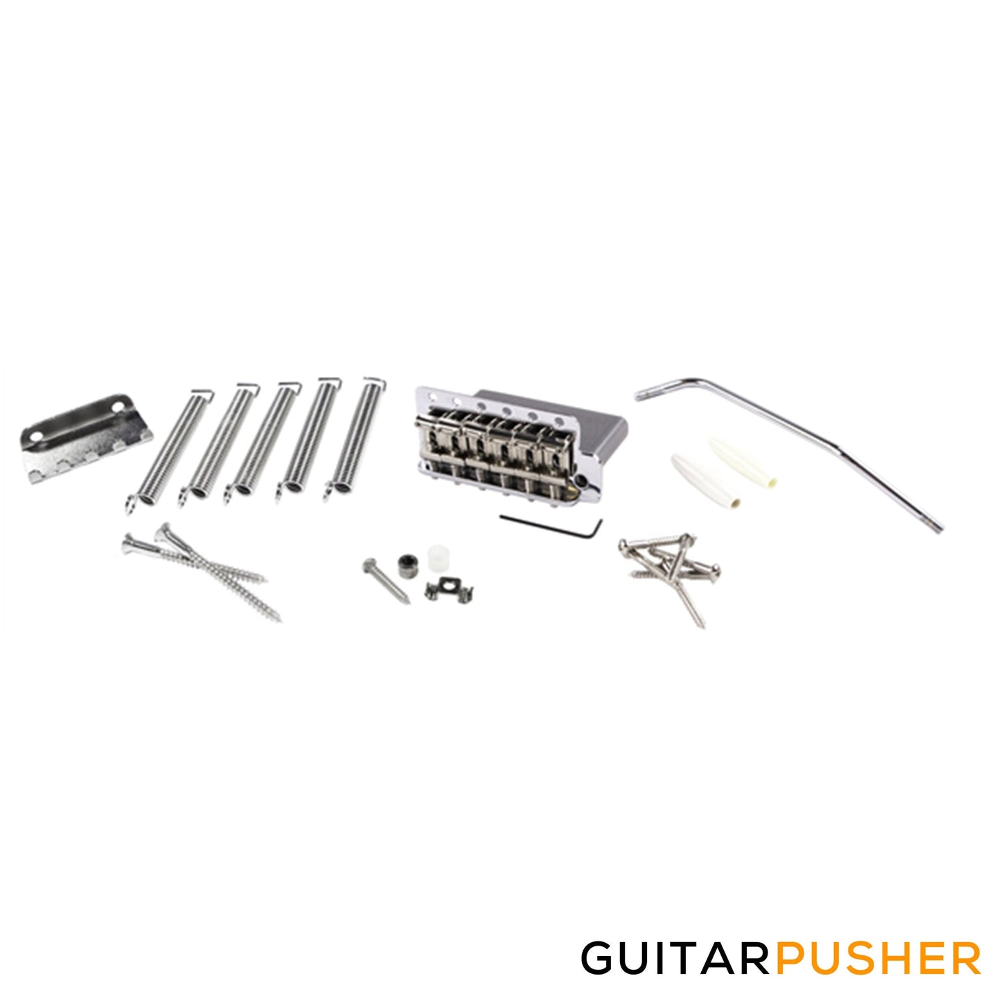 Fender Pure Vintage Strat Tremolo Bridge Assembly (Chrome) 009-4247-049