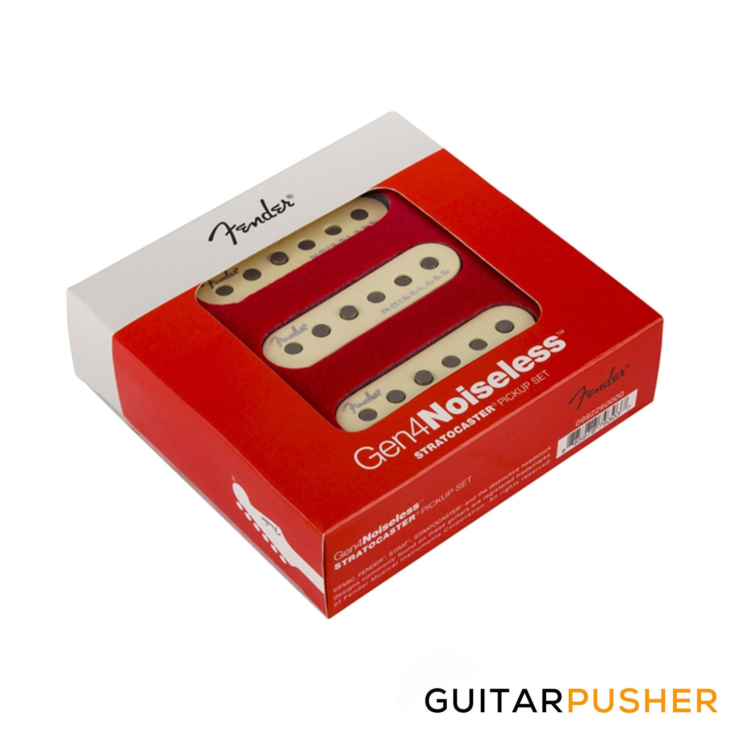 Fender Gen 4 Noiseless Strat Pickup Set - Aged White 099-2260-000