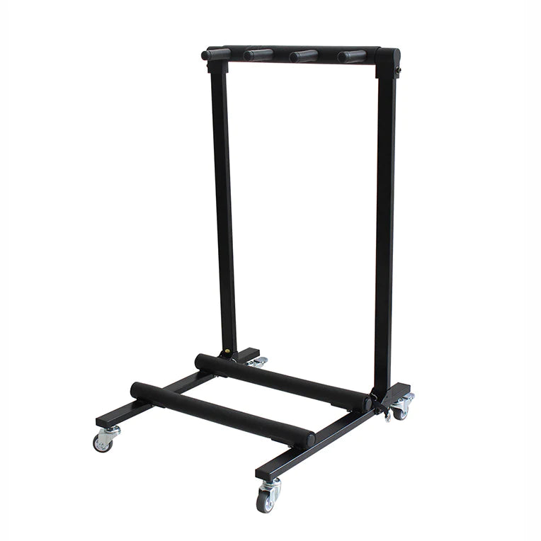 Flanger FL-13L Guitar Rack with Wheels (3 electric guitars / 2 acoustic guitars + 1 electric guitar)