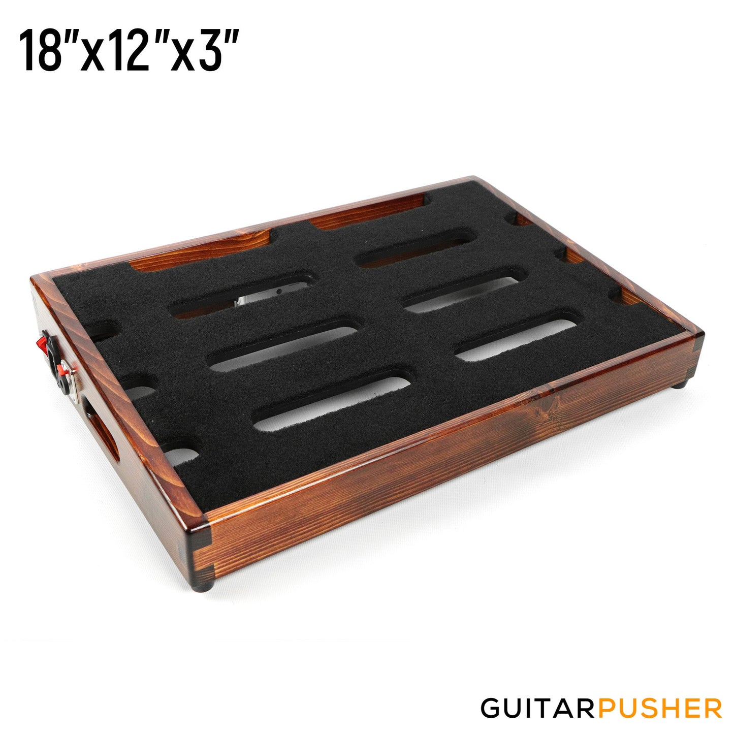 GC Rockboard Lyan 1 Pedalboard (18 x 12 x 3) - Mahogany