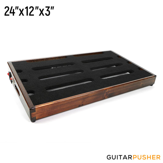 GC Rockboard Lyan 2 Pedalboard (24 x 12 x 3) - Mahogany