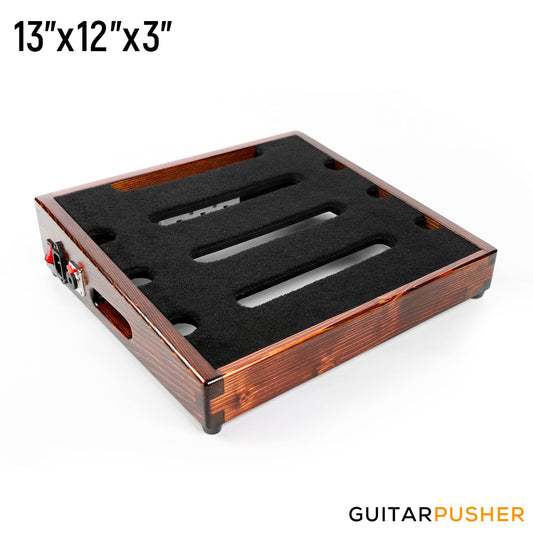 GC Rockboard Lyan Mini Pedalboard (13 x 12 x 3) - Mahogany