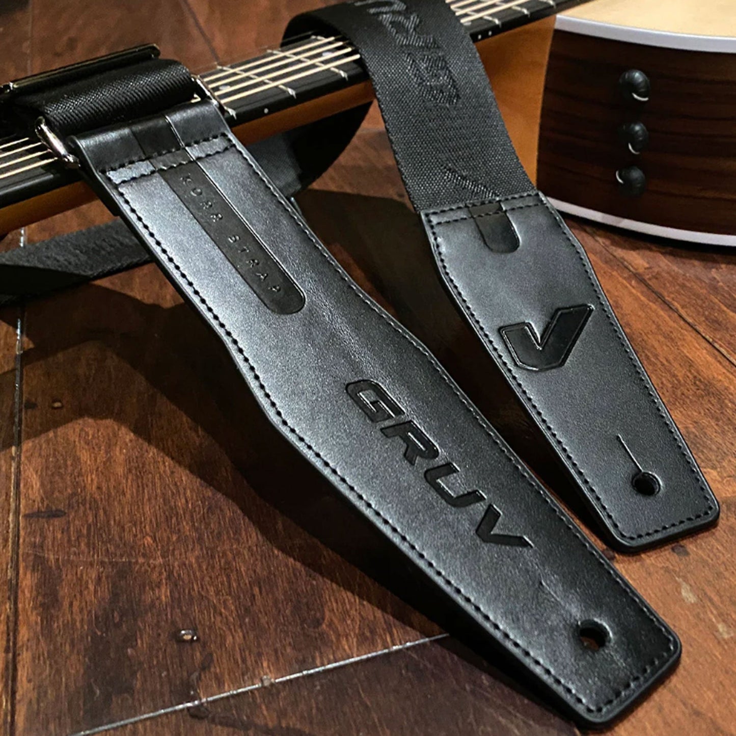 Gruv Gear KORR Stealth Guitar Strap (Black)