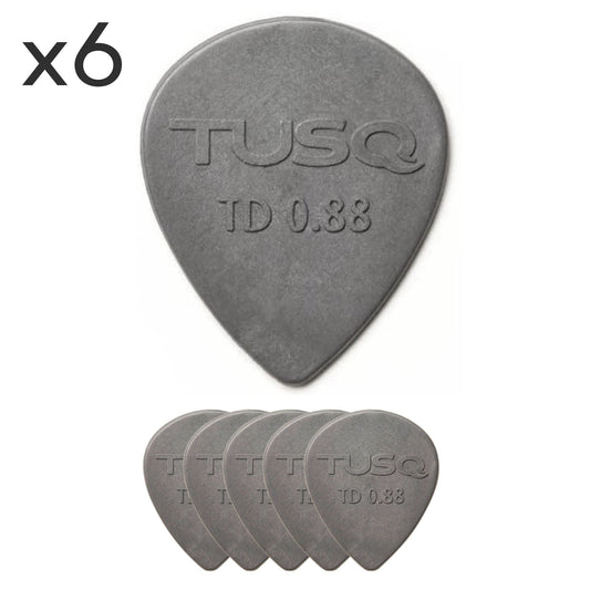 Graphtech TUSQ Tear Drop Pick 6 Pack