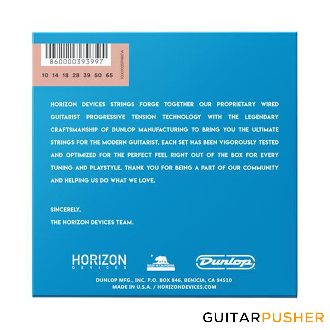 Horizon Devices Progressive Tension Heavy 7 Electric Guitar Strings 10-65 (10 14 18 28 39 50 65)