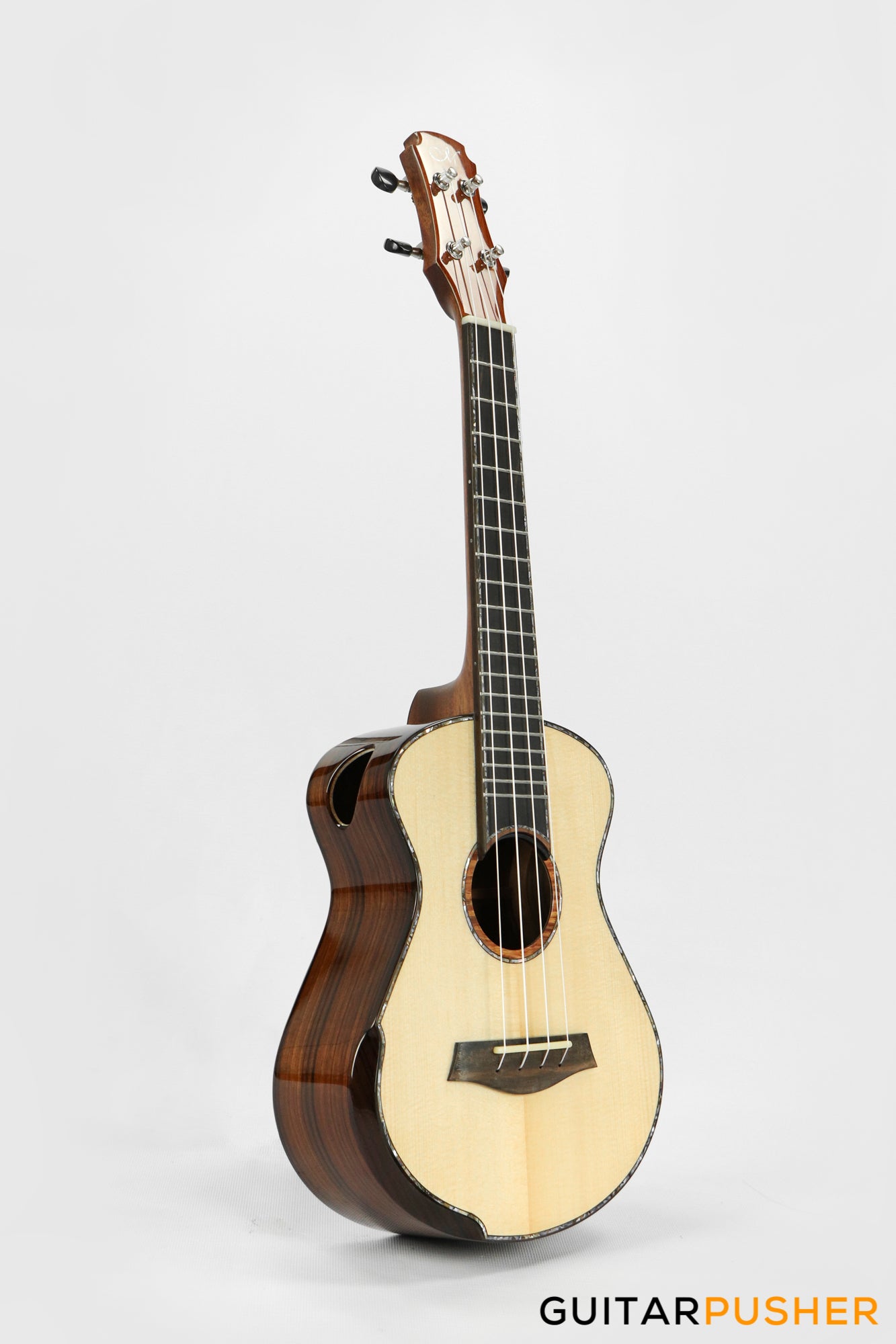 Maestro Island Series UC-SR SB G All Solid-Wood German Spruce/Santos Rosewood Concert Ukulele