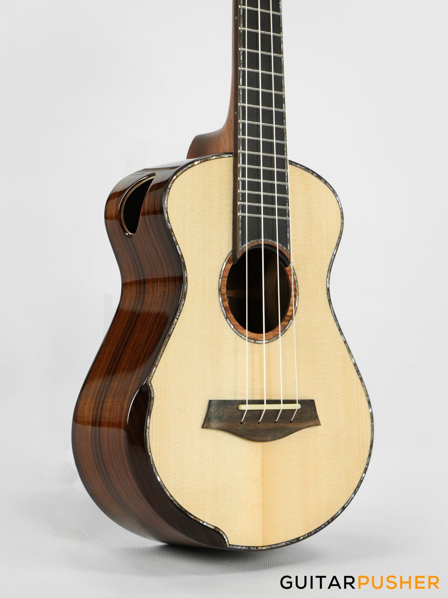 Maestro Island Series UC-SR SB G All Solid-Wood German Spruce/Santos Rosewood Concert Ukulele