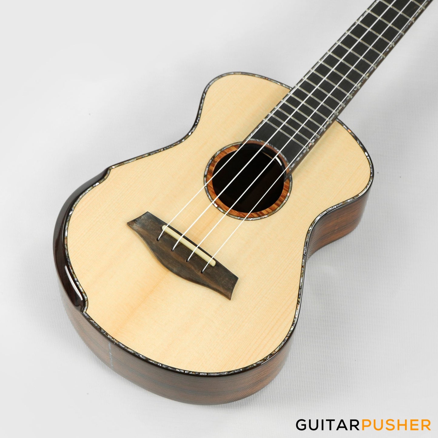 Maestro Island Series UC-SR SB G All Solid-Wood German Spruce/Santos Rosewood Concert Ukulele