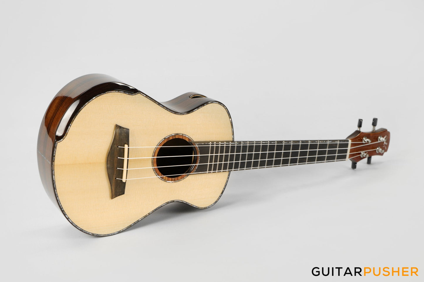 Maestro Island Series UC-SR SB G All Solid-Wood German Spruce/Santos Rosewood Concert Ukulele