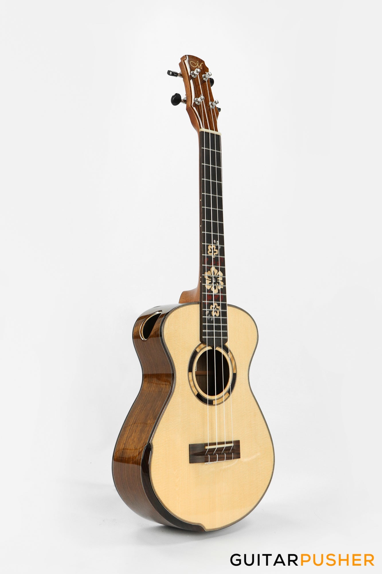 Maestro Island Series UT-OV CSB G All Solid-Wood German Spruce/African Ovangkol Tenor Ukulele