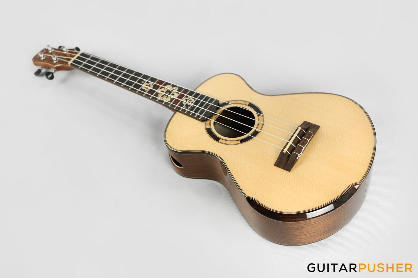 Maestro Island Series UT-OV CSB G All Solid-Wood German Spruce/African Ovangkol Tenor Ukulele