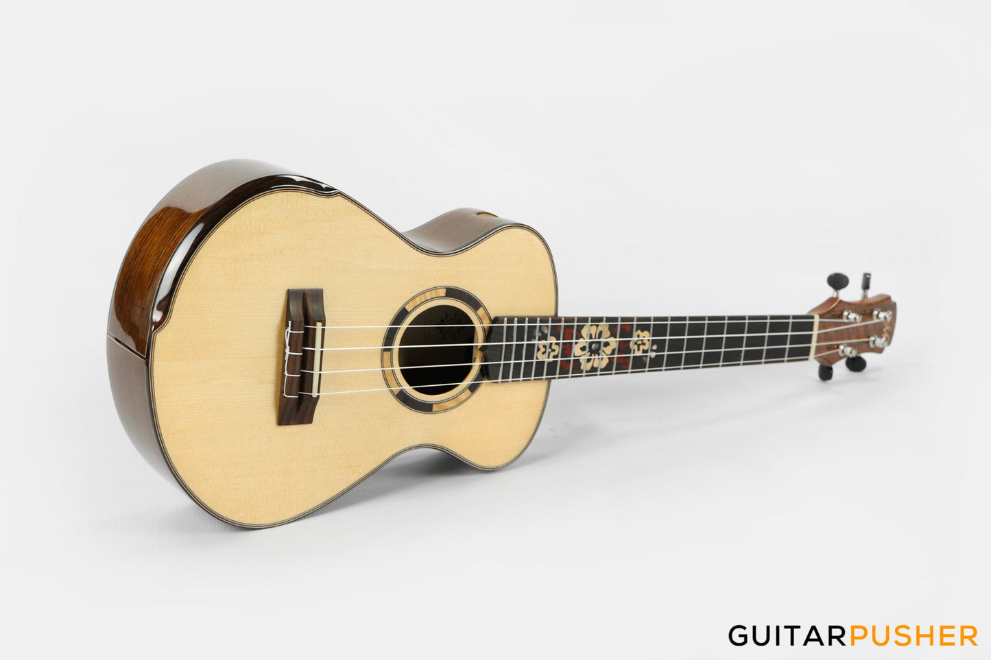 Maestro Island Series UT-OV CSB G All Solid-Wood German Spruce/African Ovangkol Tenor Ukulele