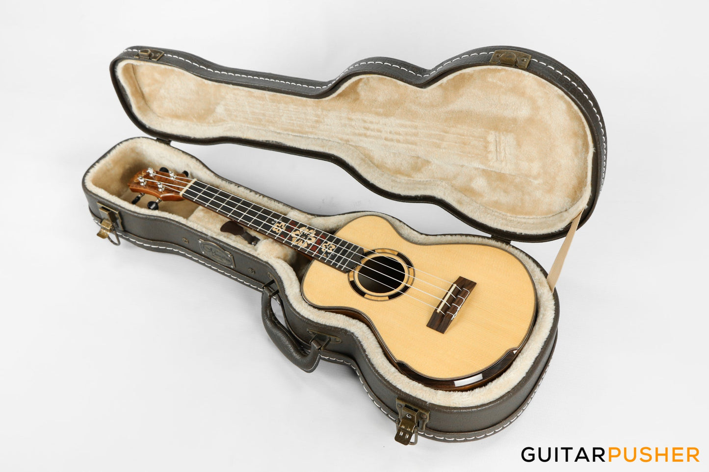 Maestro Island Series UT-OV CSB G All Solid-Wood German Spruce/African Ovangkol Tenor Ukulele