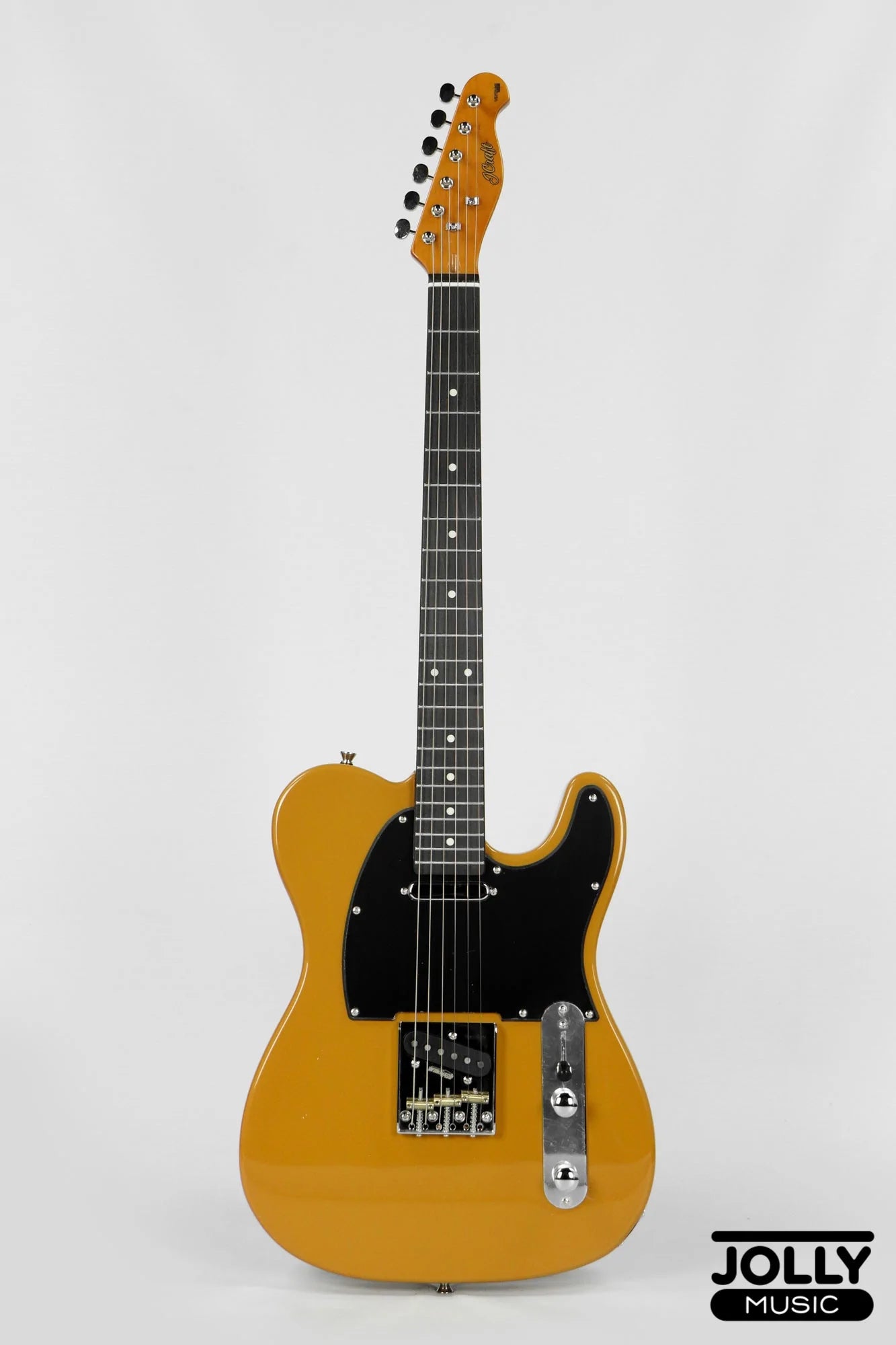 JCraft Vintage Series T-3V T-Style Electric Guitar - Butterscotch