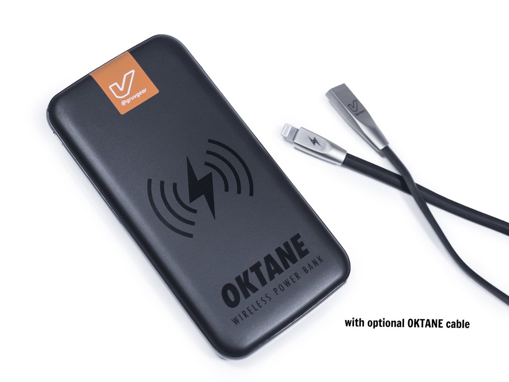 Gruv Gear OKTANE 10,000mAh Wireless Power Bank - GuitarPusher