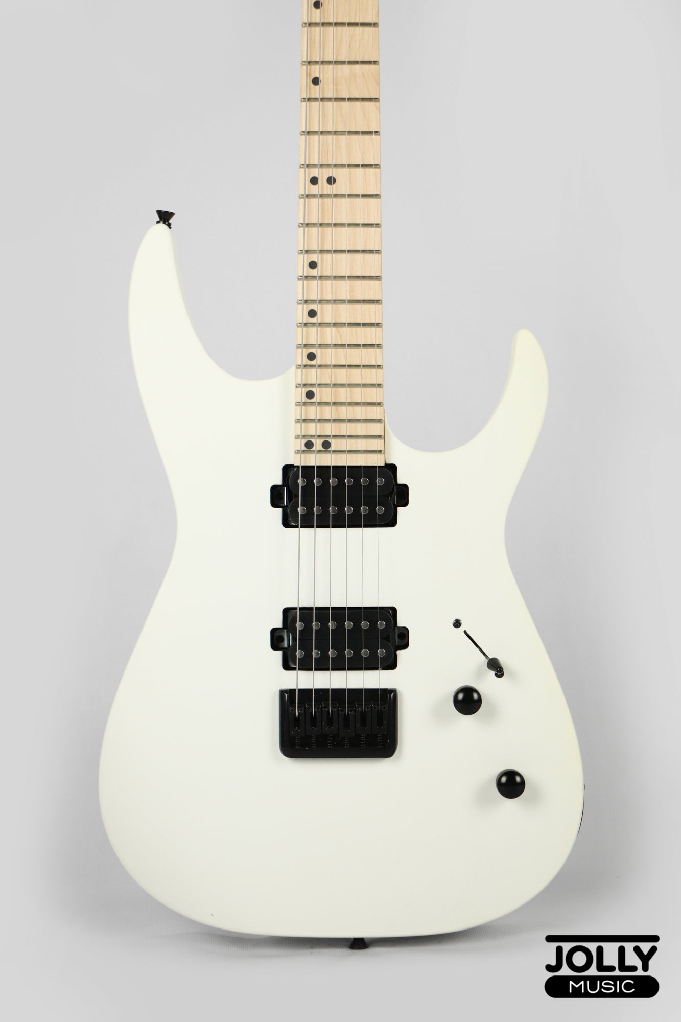 JCraft Bushido X Series BX6-1 Super S-Style Electric Guitar - Satin White