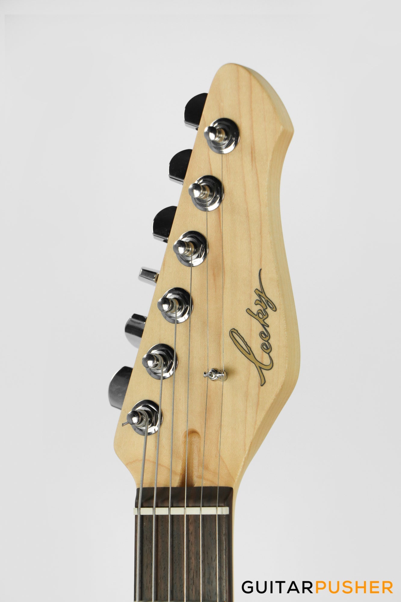 Leeky L-Series L15 HH S Style (Flamed Maple Top/Rosewood Fingerboard) - Fireburst