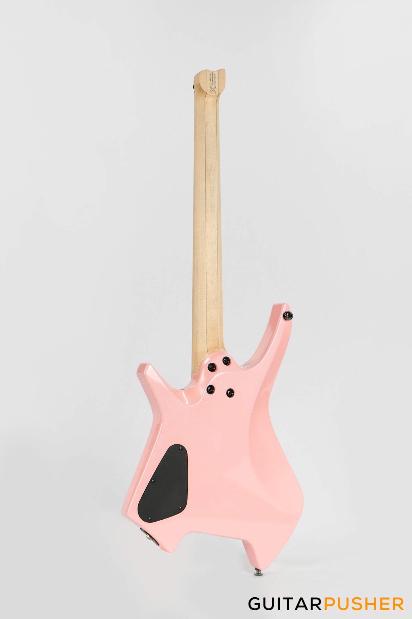 Leeky X-Series X10 Headless Electric Guitar - Pink