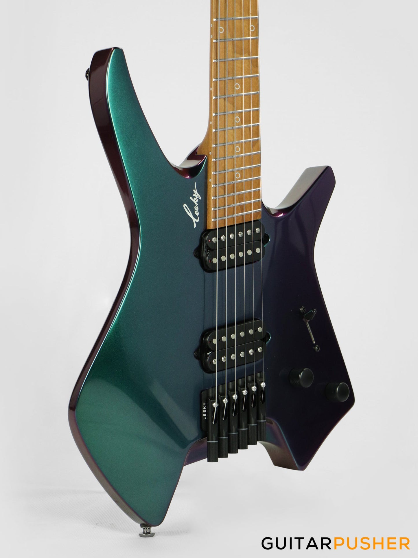 Leeky X-Series X20 Headless Electric Guitar - Chameleon