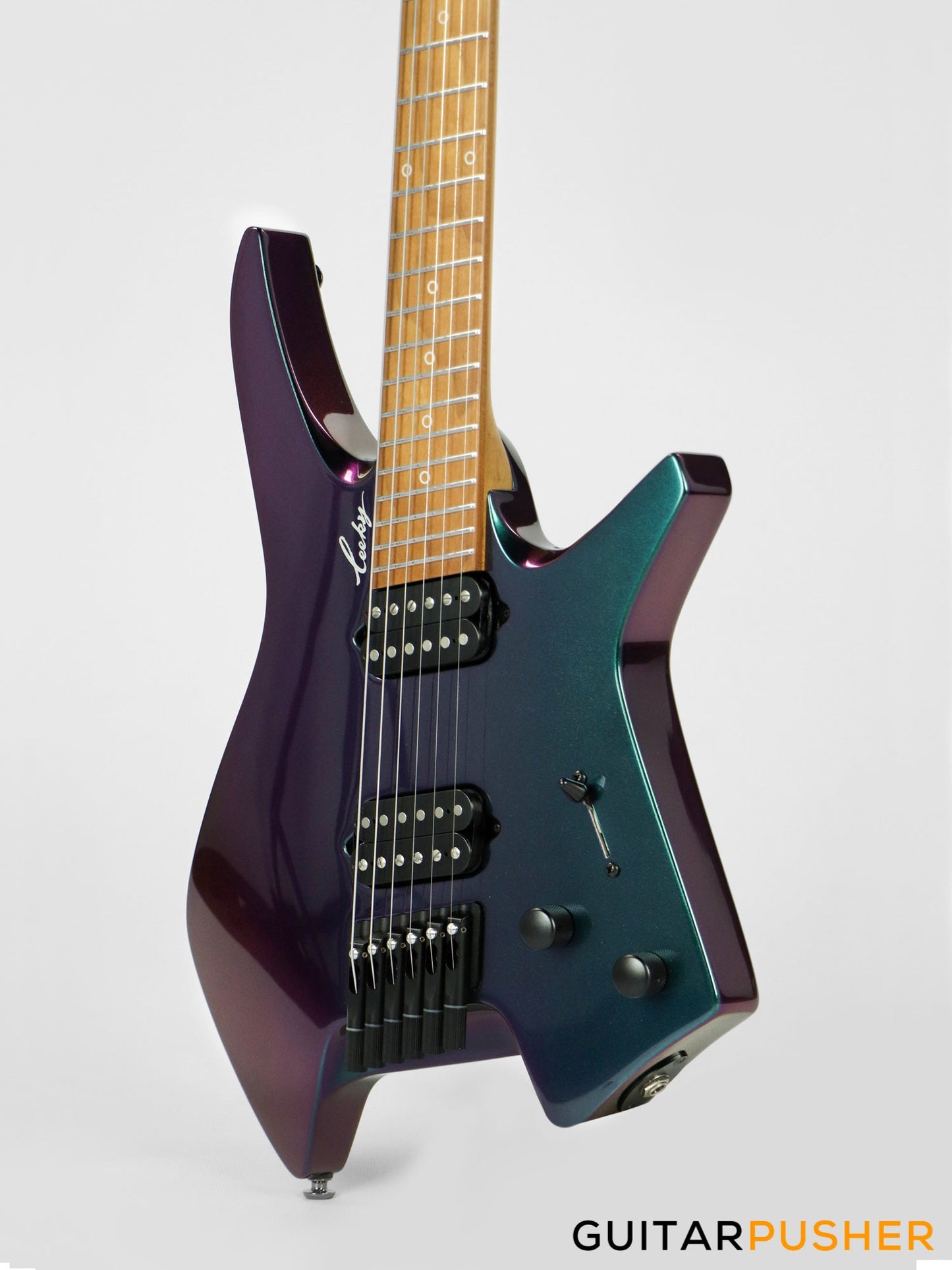 Leeky X-Series X20 Headless Electric Guitar - Chameleon