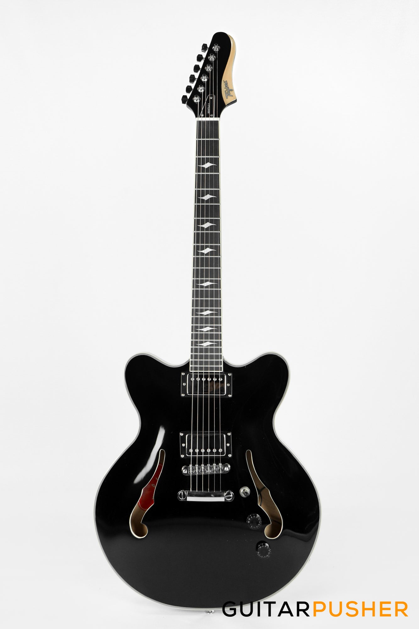 Tagima Seattle Semi Hollow Electric Guitar - Black