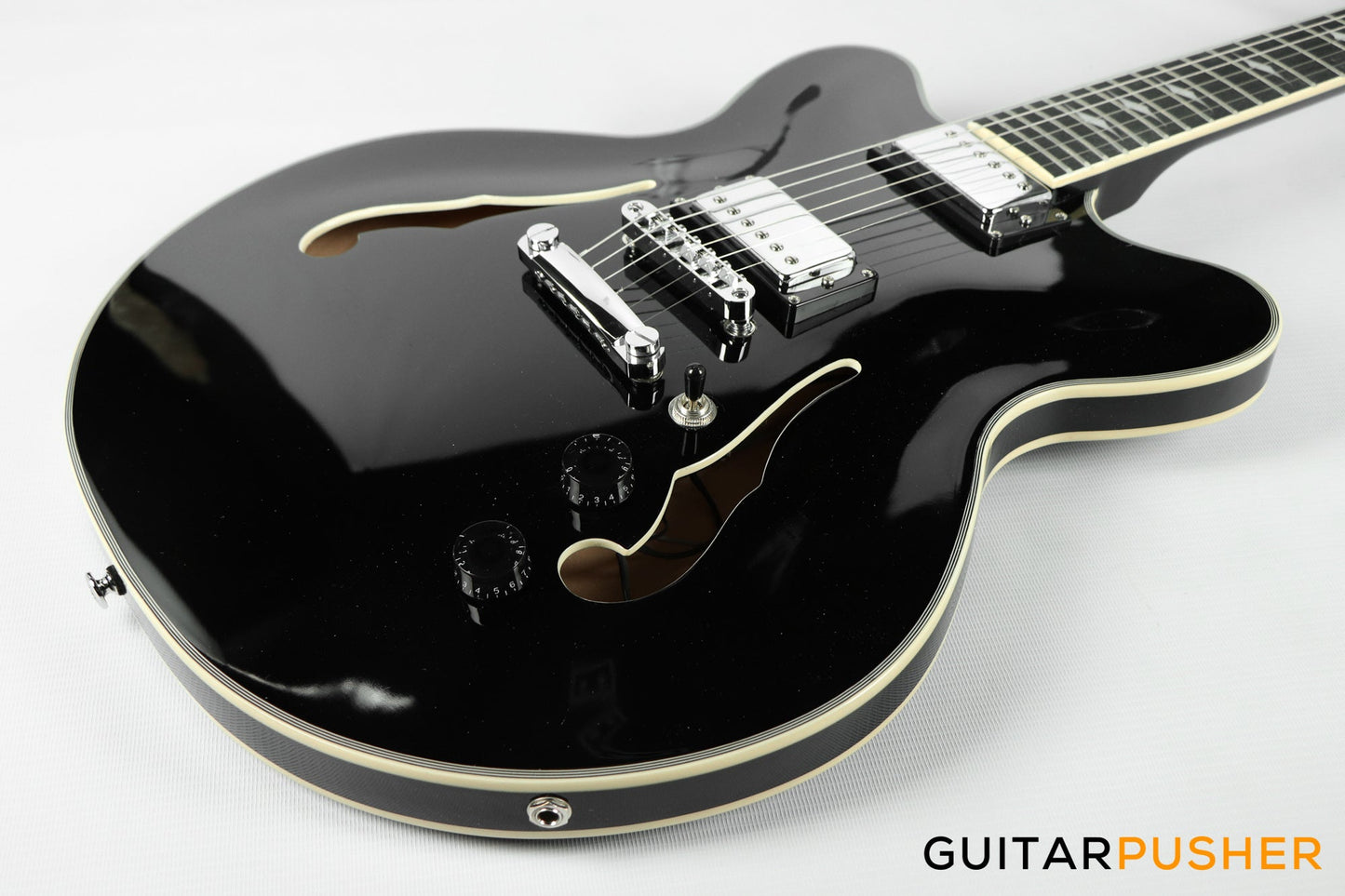 Tagima Seattle Semi Hollow Electric Guitar - Black