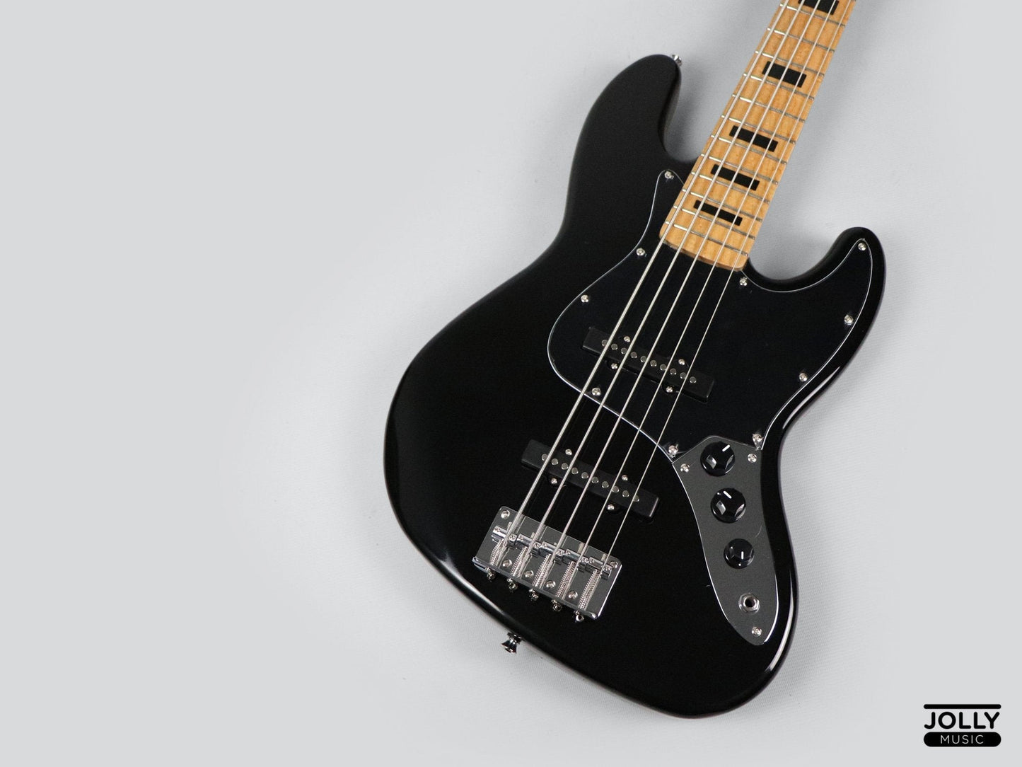 JCRAFT JB-1 5-STRING ELECTRIC J-OFFSET BASS WITH GIGBAG