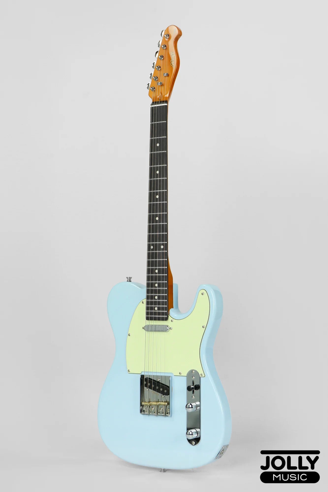 JCraft Vintage Series T-3V T-Style Electric Guitar - Sonic Blue