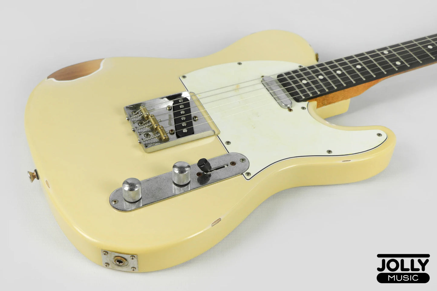 JCraft Vintage Series T-3VC Relic T-Style Electric Guitar - Ash Blonde