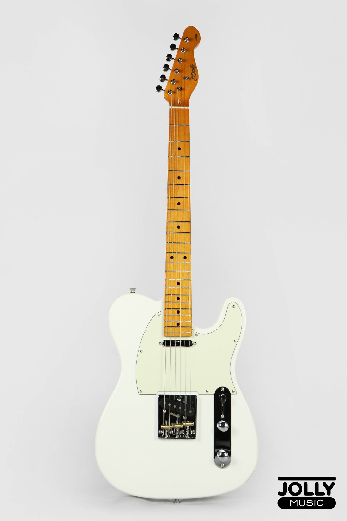 JCraft Vintage Series T-3VM 2023 Maple Fingerboard T-Style - Olympic White