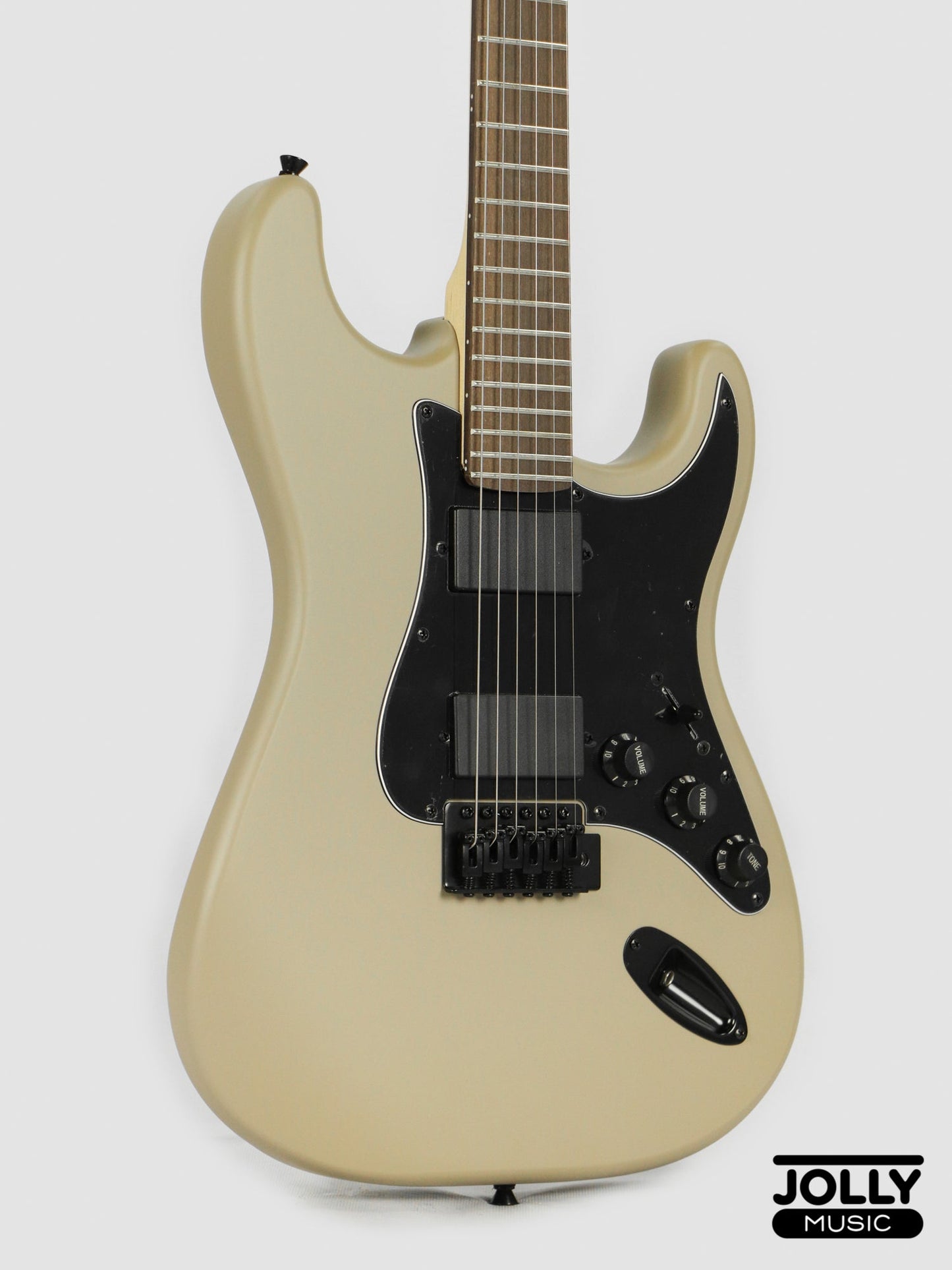 JCraft X Series LSX-1 HH Stratocaster Electric Guitar - Satin Sandstorm