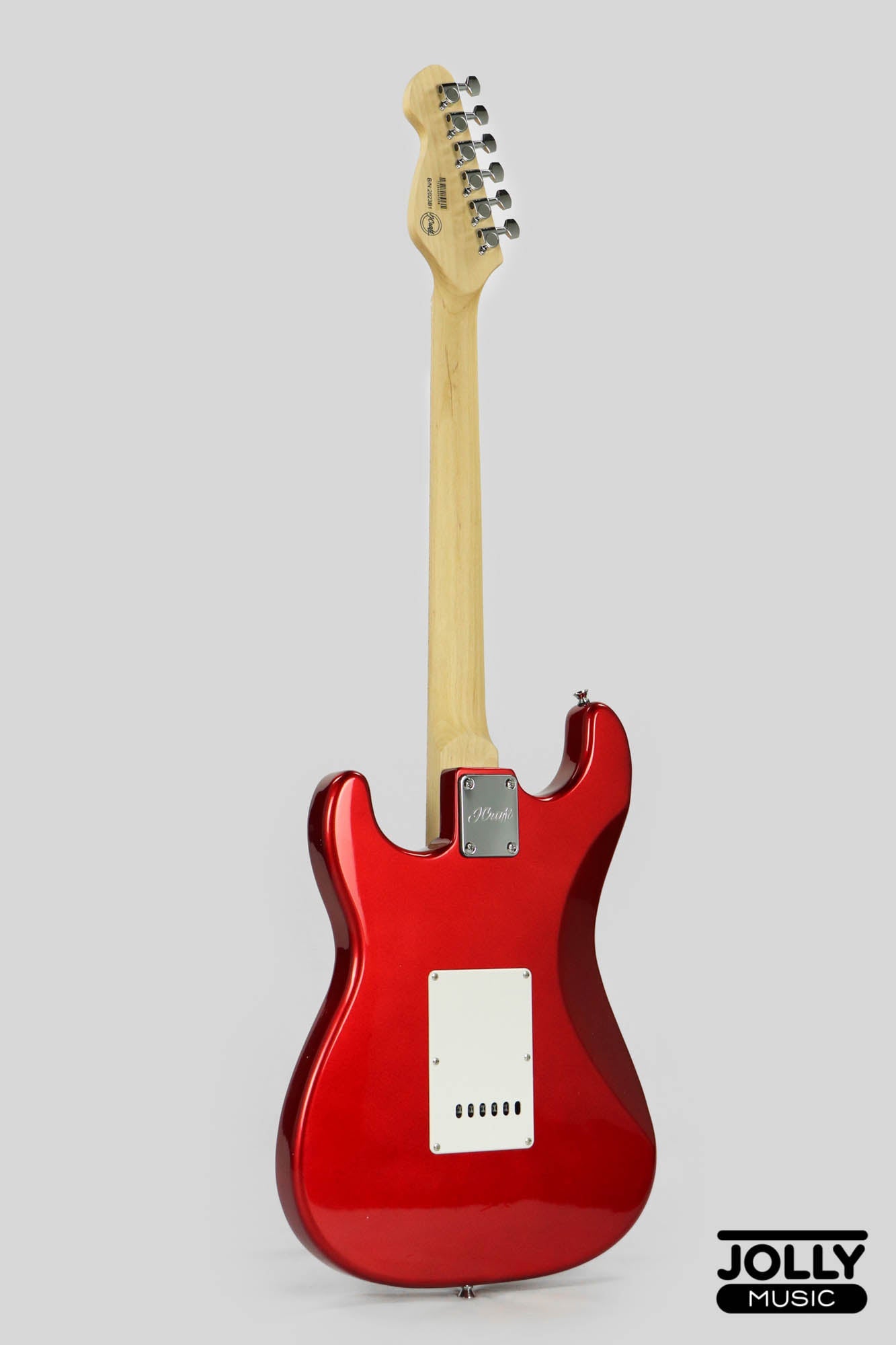 JCraft S-1H HSS Electric Guitar with Gigbag - Candy Apple Red