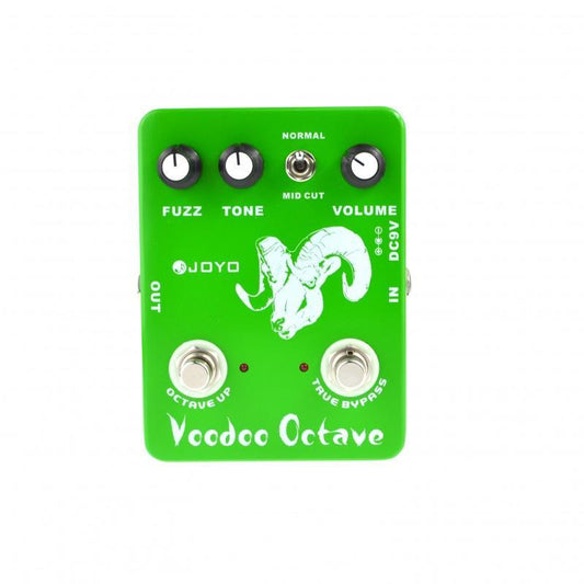 Joyo JF-12 Voodoo Octave Fuzz Guitar Effect Pedal - GuitarPusher