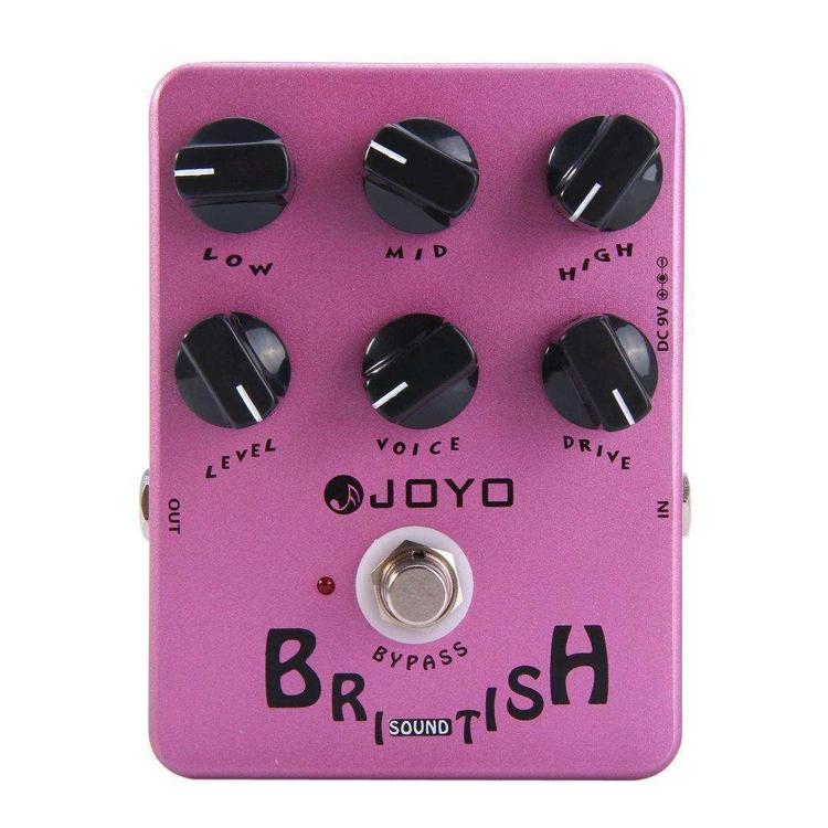 Joyo JF-16 British Sound Marshall Inspired Tone Drive Pedal - GuitarPusher