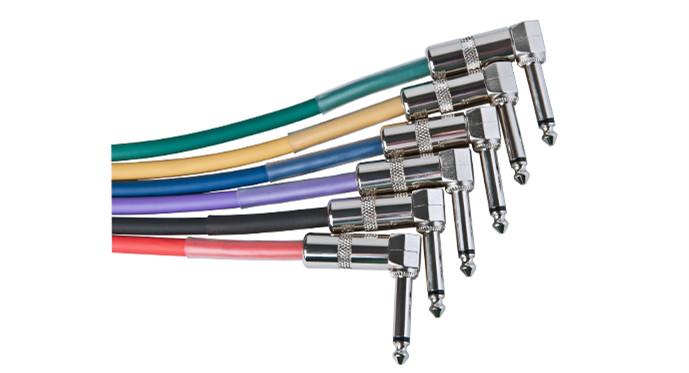 Joyo CM-11 5-inch Patch Cable set (6 pcs multi color) - GuitarPusher