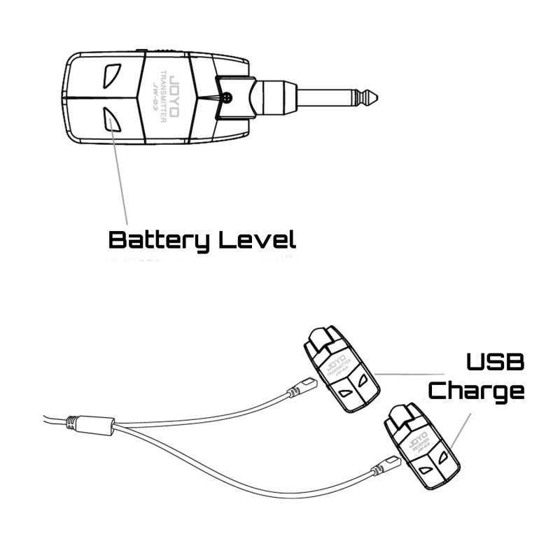 Joyo JW-03 2.4GHz Guitar/Bass wireless system