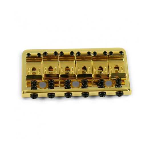 Kluson Replacement Hardtail Bridge For Vintage Fender Stratocasters - Gold