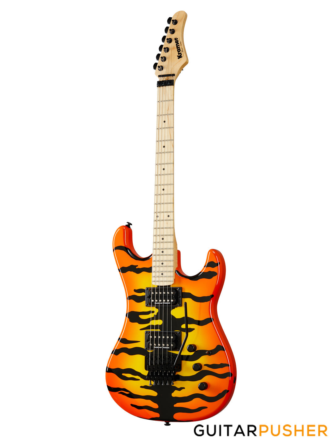 Kramer Pacer Electric Guitar - Orange Tiger