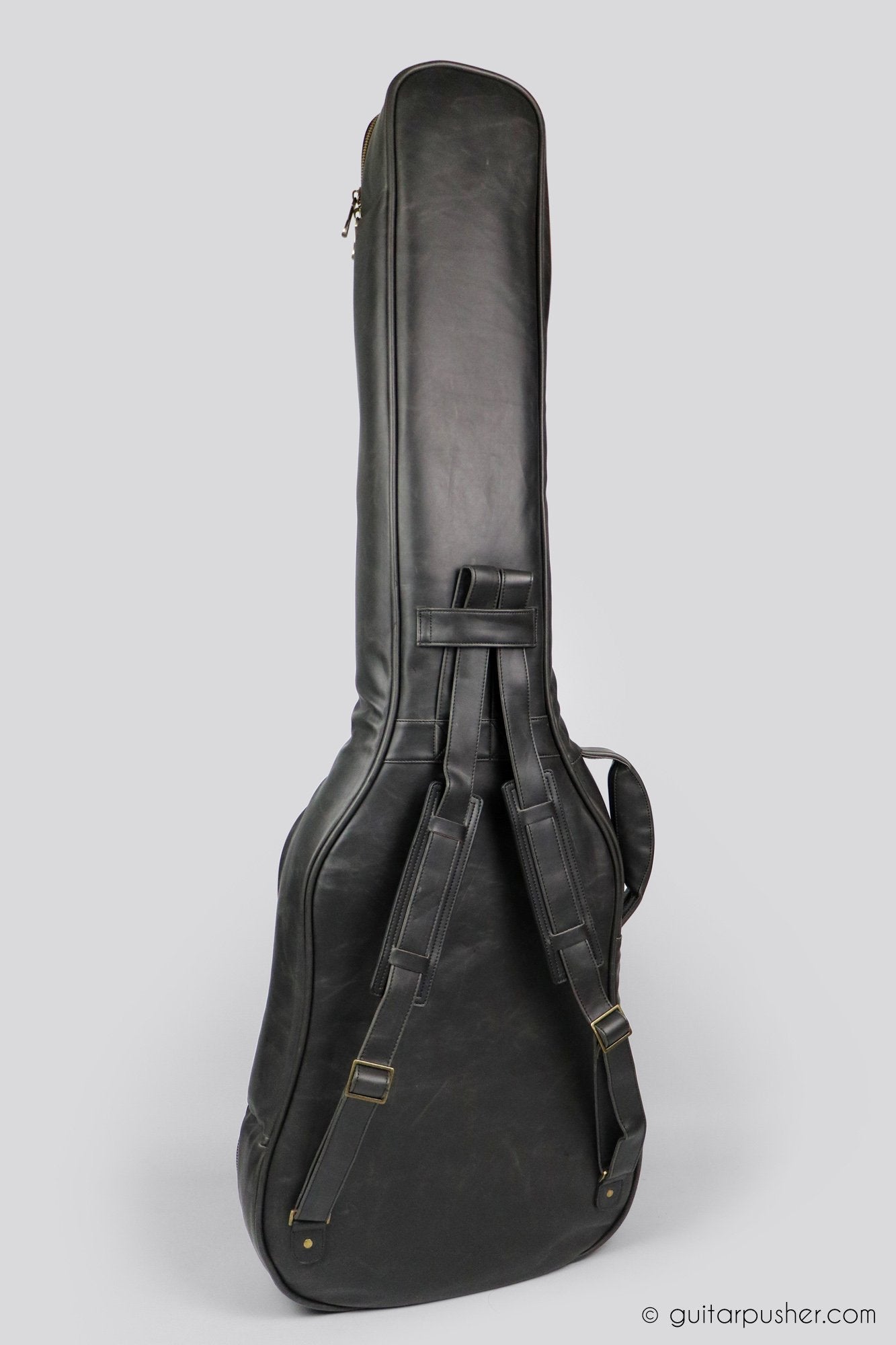 Leather bass gig on sale bag