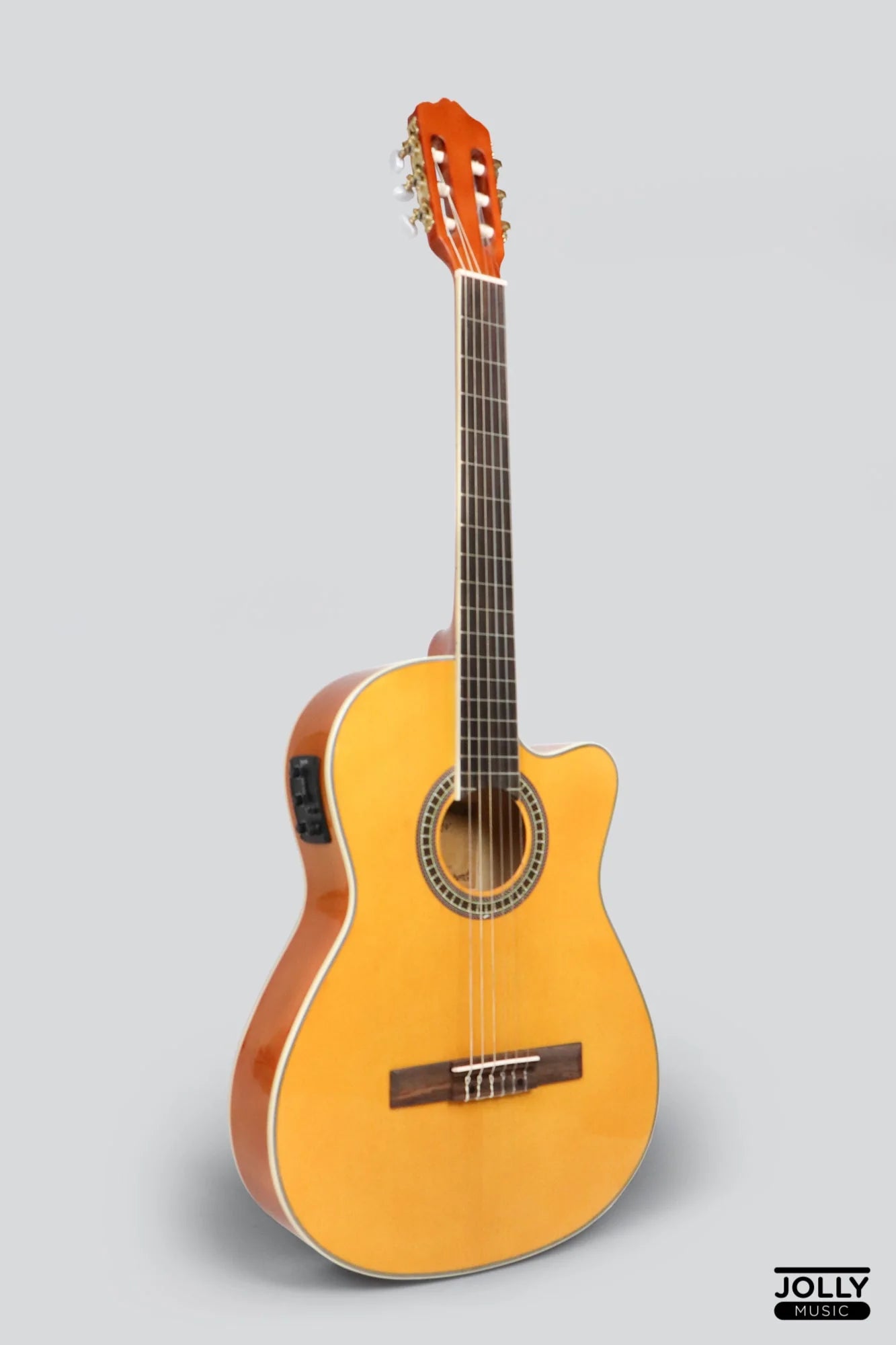 Deviser L-330-39-YN EQ Classical Guitar (Natural) with Pickup