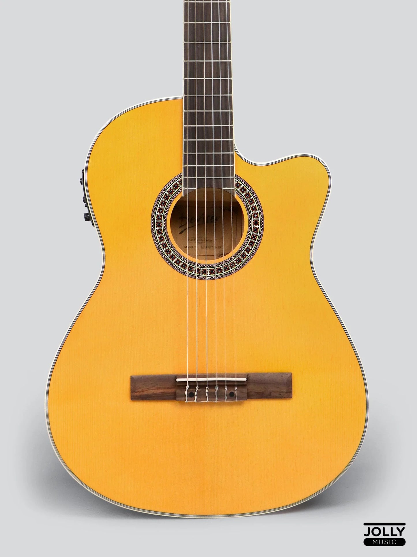 Deviser L-330-39-YN EQ Classical Guitar (Natural) with Pickup