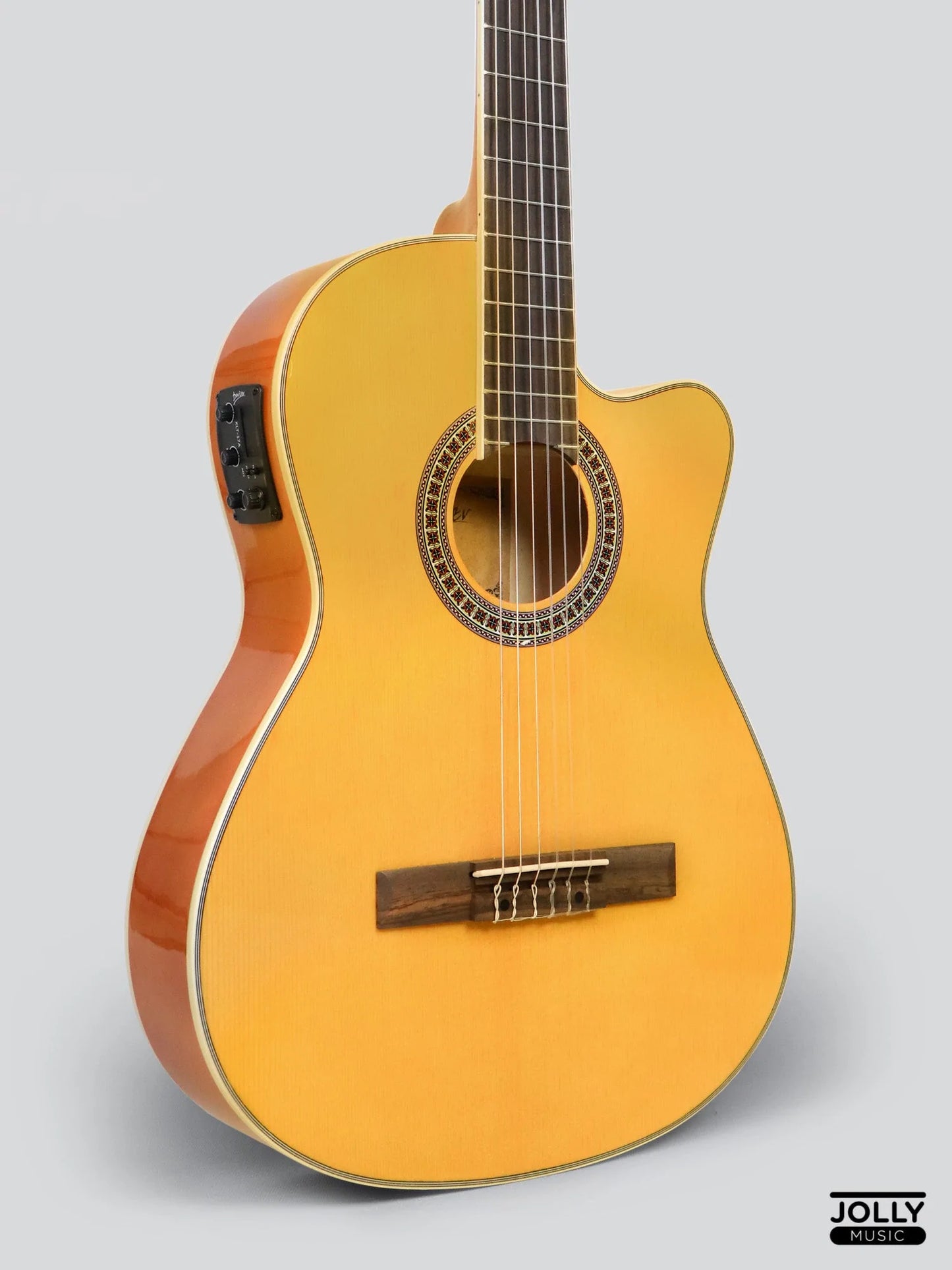 Deviser L-330-39-YN EQ Classical Guitar (Natural) with Pickup