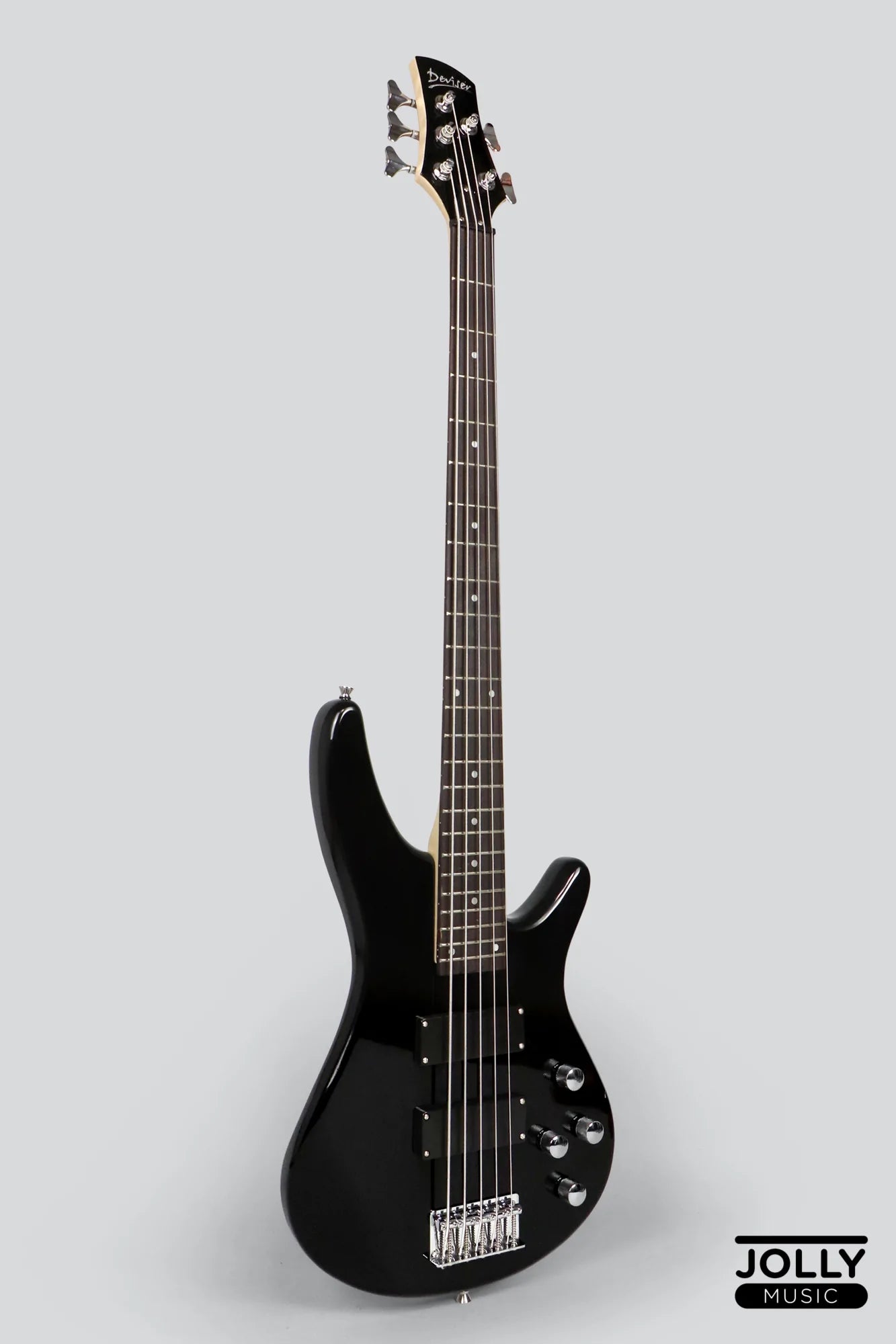 Deviser L-B3 5-String Modern Bass - Black