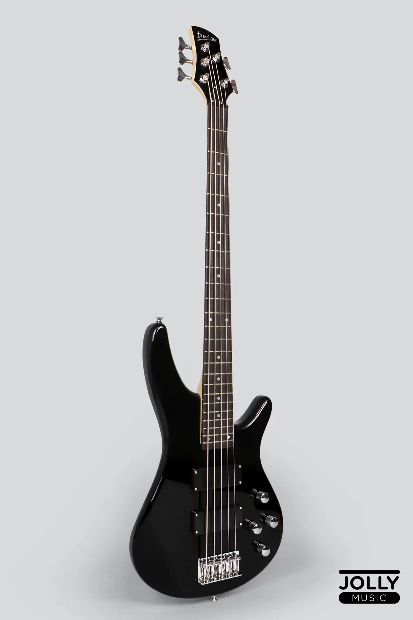 Deviser L-B3 5-String Modern Bass - Black – Guitar Pusher Verdana